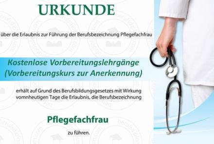 Recognition of a Nursing Diploma in Germany